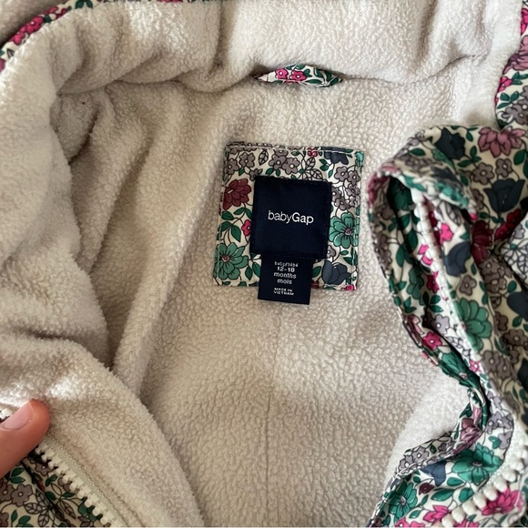 GAP down feather filled 12-18 months infant snowsuit - Picture 4 of 4